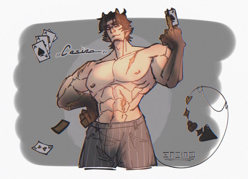 Half body concept art