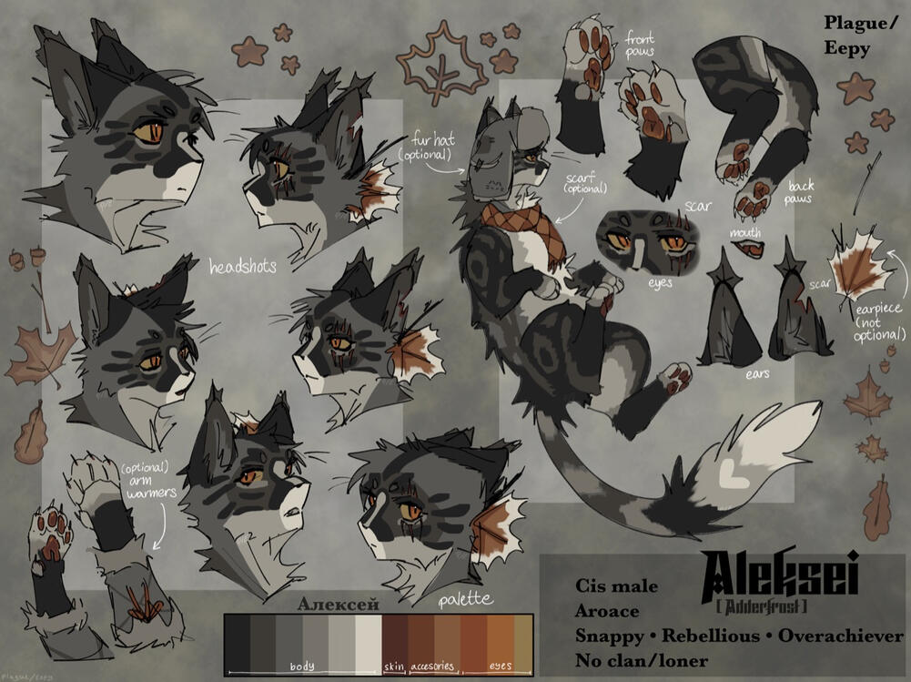 Reference sheet (extra detailed)